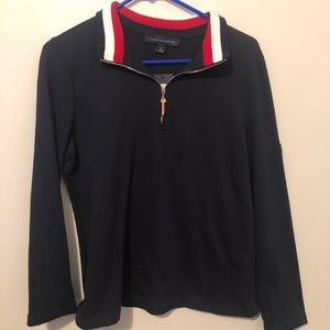 Tommy Hill figure long sleeve crop top